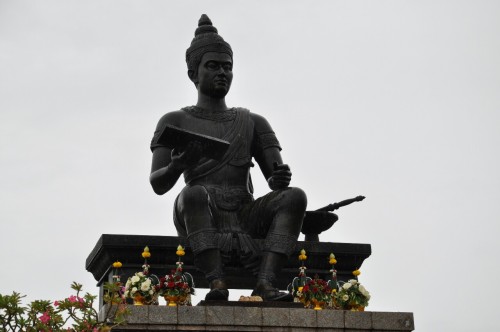 Le bouddha en fonte de Sukhothai