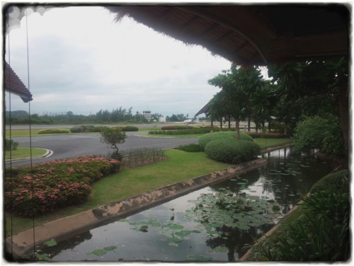 Arrivée à l'aéroport de Koh Samui