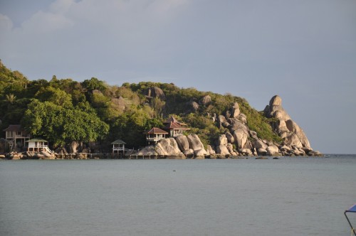 Notre plage. L'eau doit être à 35°…